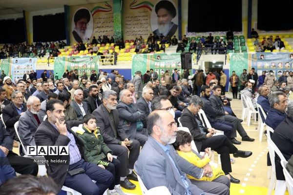 یادواره سردار سرلشکر شهید اسماعیل دقایقی در امیدیه