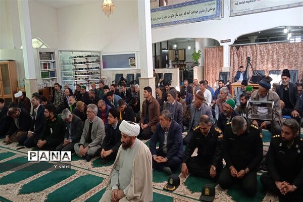 برگزاری نمازجمعه در شهرستان مانه شهر  پیش قلعه