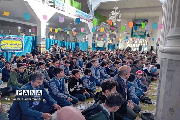 حضور مدیرکل آموزش پرورش در نمازجمعه شهر آشخانه