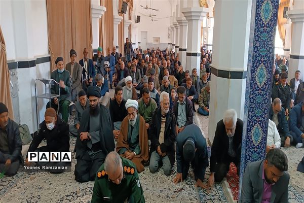 برگزاری نماز عبادی سیاسی جمعه در شهرستان خلیل آباد