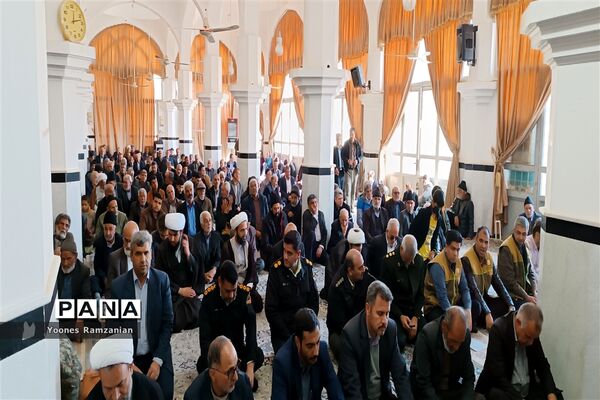 برگزاری نماز عبادی سیاسی جمعه در شهرستان خلیل آباد