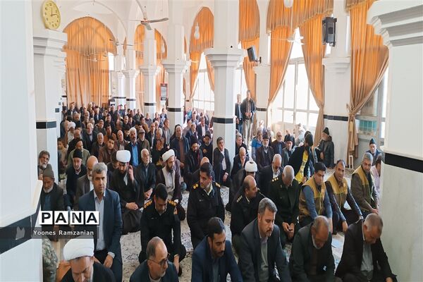 برگزاری نماز عبادی سیاسی جمعه در شهرستان خلیل آباد