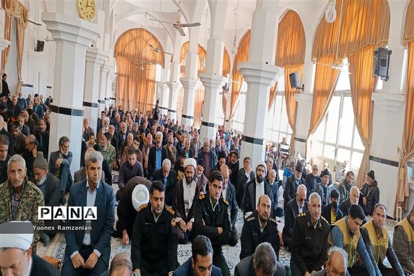 برگزاری نماز عبادی سیاسی جمعه در شهرستان خلیل آباد