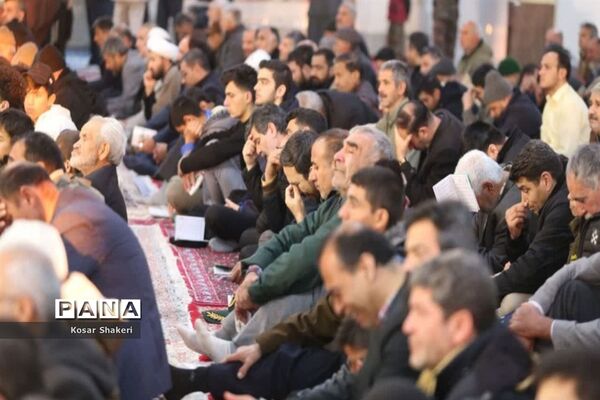 مراسم پرفیض دعای ندبه در شهرستان قوچان