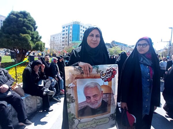 حضور پرشور مشهدی‌ها در راهپیمایی روز قدس؛ فریاد حمایت از فلسطین
