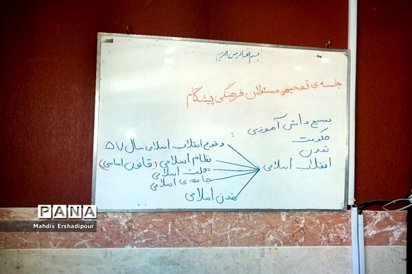 برگزاری جلسه توجیهی مسئولان فرهنگی پیشگام بسیج رباط کریم