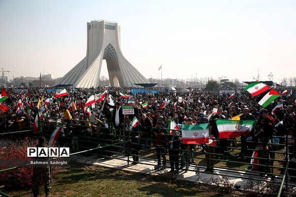 راهپیمایی ۲۲ بهمن ۱۴۰۲ در تهران
