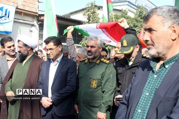 جشن تولد ۴۵ سالگی انقلاب اسلامی در گلوگاه