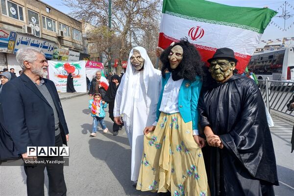 راهپیمایی یوم‌الله ۲۲ بهمن ماه سال ۱۴۰۲ در مشهد