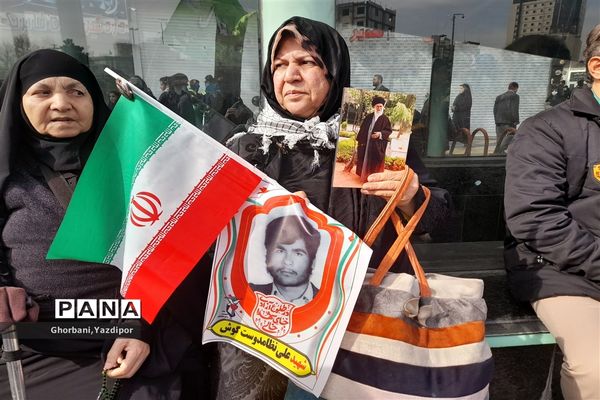 راهپیمایی یوم‌الله ۲۲ بهمن ماه سال ۱۴۰۲ در مشهد