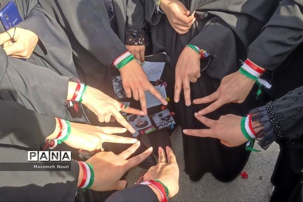 جشن چهل و پنجمین سالگرد پیروزی انقلاب اسلامی در شهرستان بام و صفی آباد