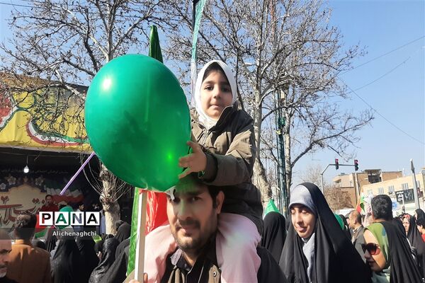 راهپیمایی ۲۲ بهمن شهر قزوین