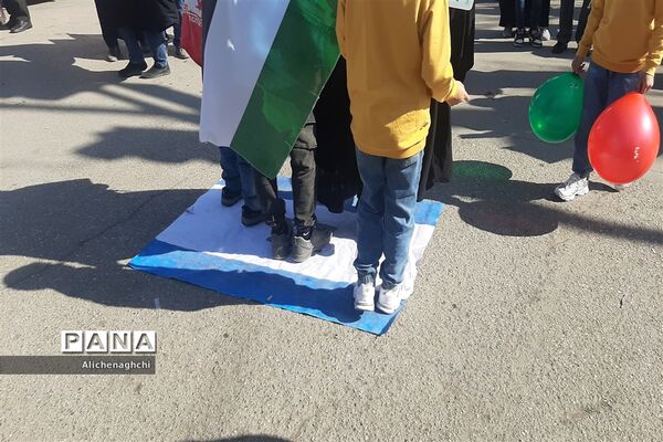 راهپیمایی ۲۲ بهمن شهر قزوین