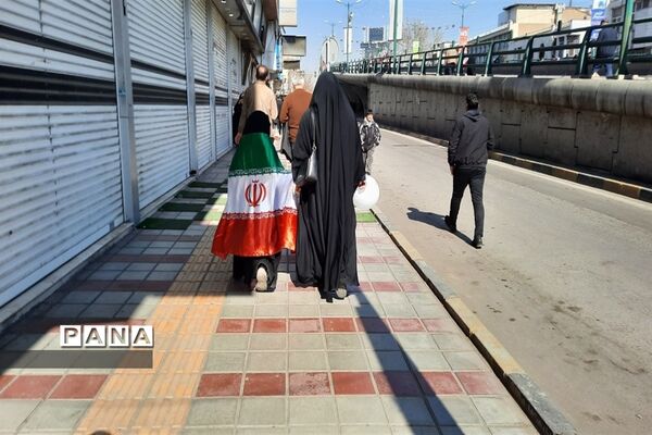 راهپیمایی ۲۲ بهمن شهر قزوین