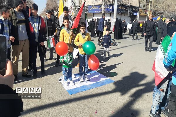 راهپیمایی ۲۲ بهمن شهر قزوین