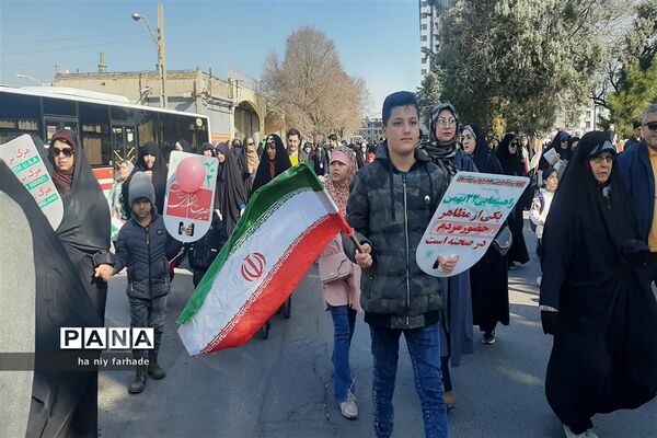 راهپیمایی ۲۲ بهمن شهر قزوین