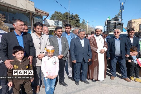 راهپیمایی با شکوه۲۲بهمن در شهرستان کلات