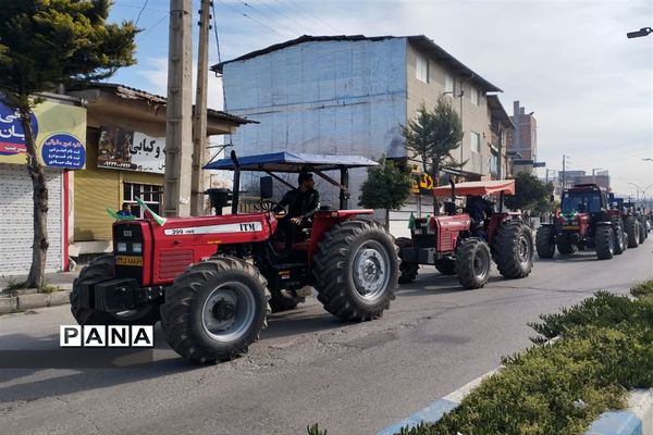 راهپیمایی ۲۲ بهمن در شهرستان میاندورود