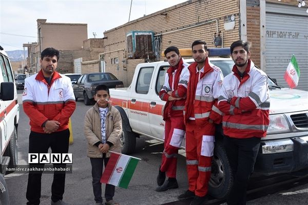 راهپیمائی یوم الله 22 بهمن دربهاباد