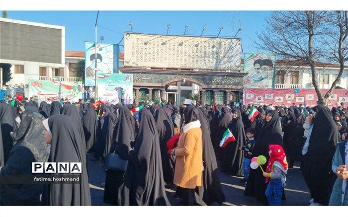 راهپیمایی 22 بهمن از چهار مسیر اصلی در رشت/ فیلم