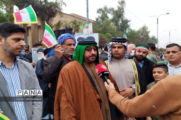 راهپیمایی ۲۲ بهمن در اهواز