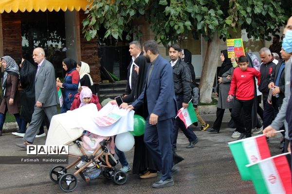 راهپیمایی ۲۲ بهمن در بوشهر