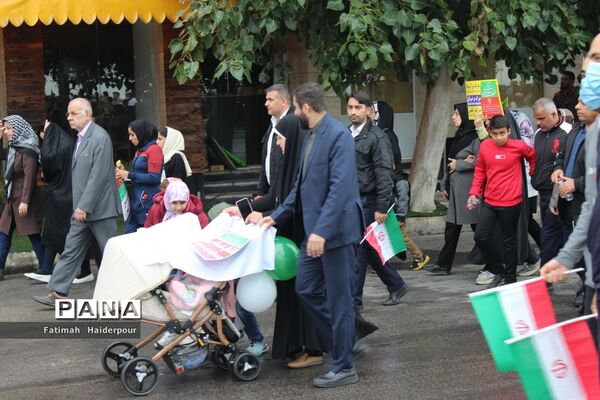 راهپیمایی ۲۲ بهمن در بوشهر