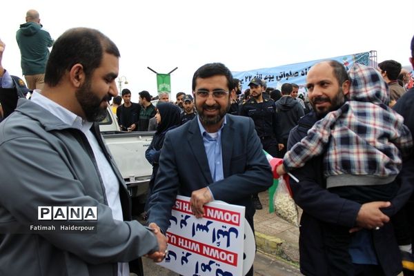 راهپیمایی ۲۲ بهمن در بوشهر