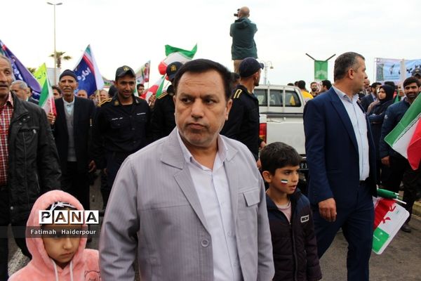 راهپیمایی ۲۲ بهمن در بوشهر