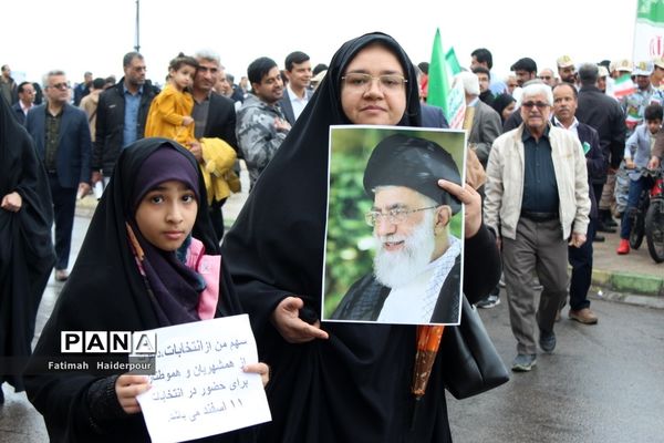 راهپیمایی ۲۲ بهمن در بوشهر