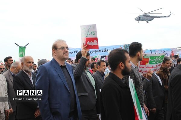 راهپیمایی ۲۲ بهمن در بوشهر