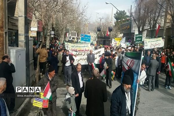 مراسم راهپیمایی یوم الله ۲۲بهمن در گلپایگان