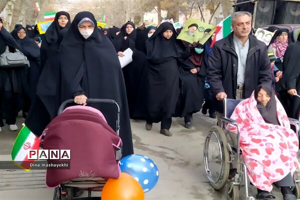 مراسم راهپیمایی یوم الله ۲۲بهمن در گلپایگان