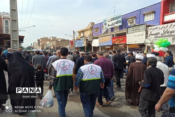 راهپیمایی ۲۲ بهمن در شوشتر