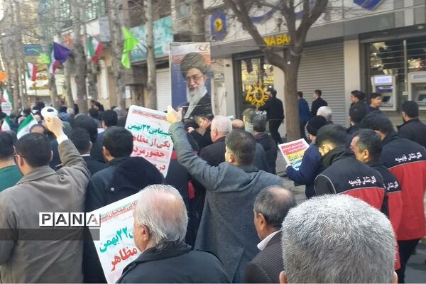 راهپیمایی ۲۲ بهمن در شهریار
