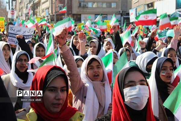 راهپیمایی ۲۲ بهمن ۱۴۰۲ در کرمانشاه