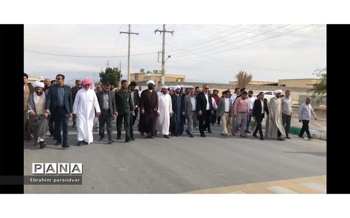 جلوه زیبای  اتحاد و همبستگی در بندر چارک استان هرمزگان/ فیلم