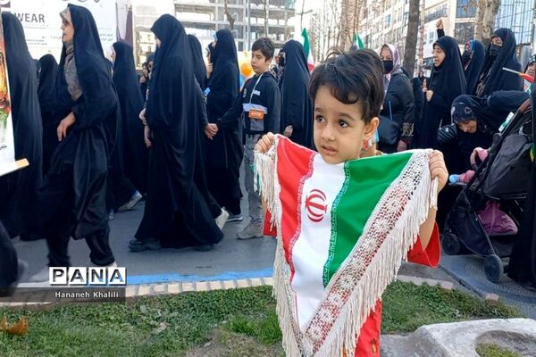 راهپیمایی ۲۲ بهمن در آمل