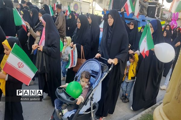 راهپیمایی یوم الله ۲۲ بهمن در بابلسر