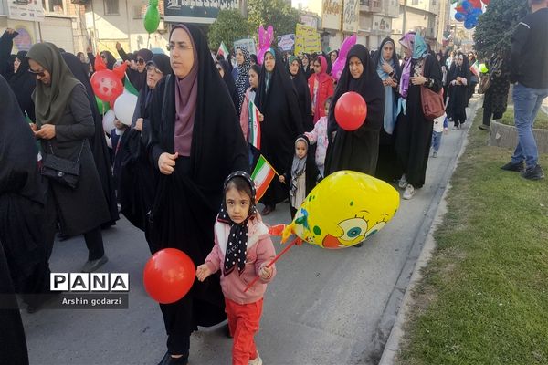 راهپیمایی یوم الله ۲۲ بهمن در بابلسر