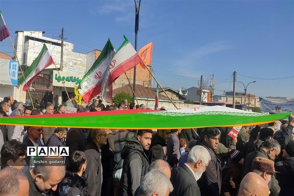 راهپیمایی یوم الله ۲۲ بهمن در بابلسر