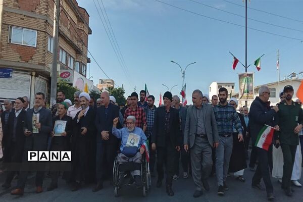 راهپیمایی ۲۲ بهمن در فریدونکنار