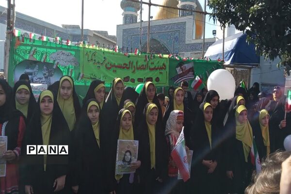 راهپیمایی ۲۲ بهمن در فریدونکنار