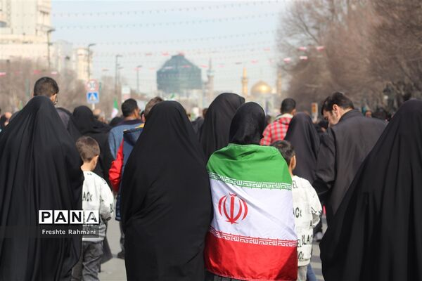 راهپیمایی ۲۲ بهمن در مشهد