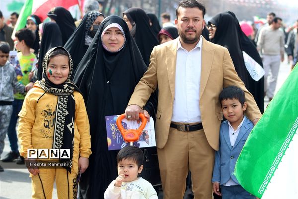 راهپیمایی ۲۲ بهمن در مشهد