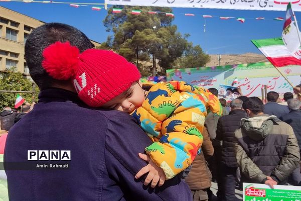 راهپیمایی 22 بهمن در شیراز