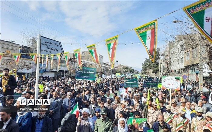 راهپیمایی ۲۲ بهمن‌ماه در تربت جام/فیلم