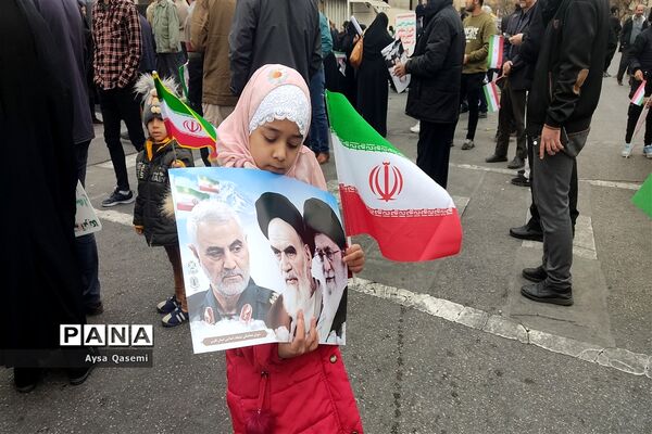 راهپیمایی 22 بهمن 1402 در شیراز