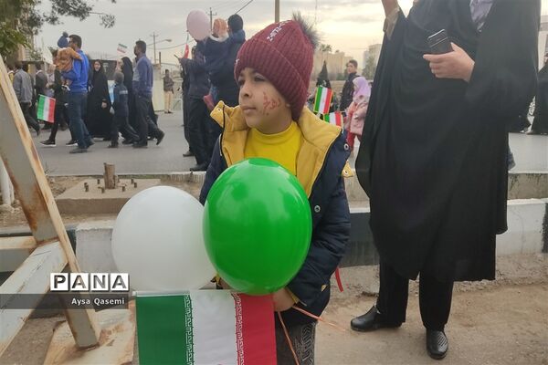 راهپیمایی 22 بهمن 1402 در شیراز