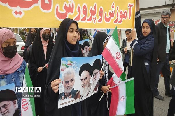 راهپیمایی 22 بهمن 1402 در شیراز